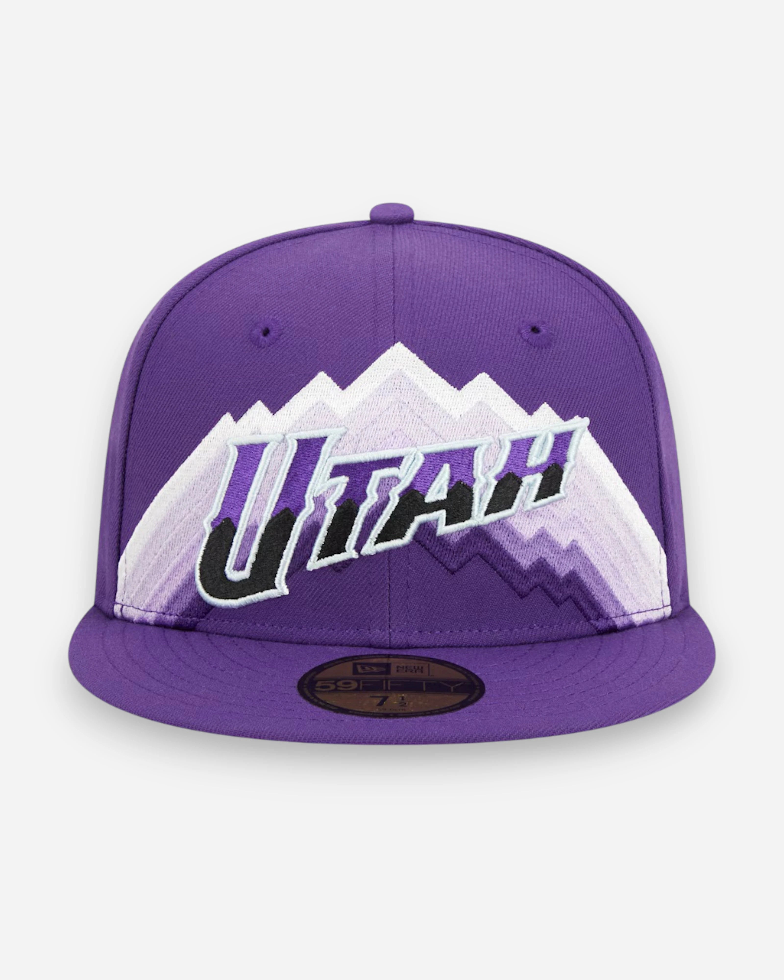 59FIFTY NBA Utah Jazz City Edition Side Patch Purple