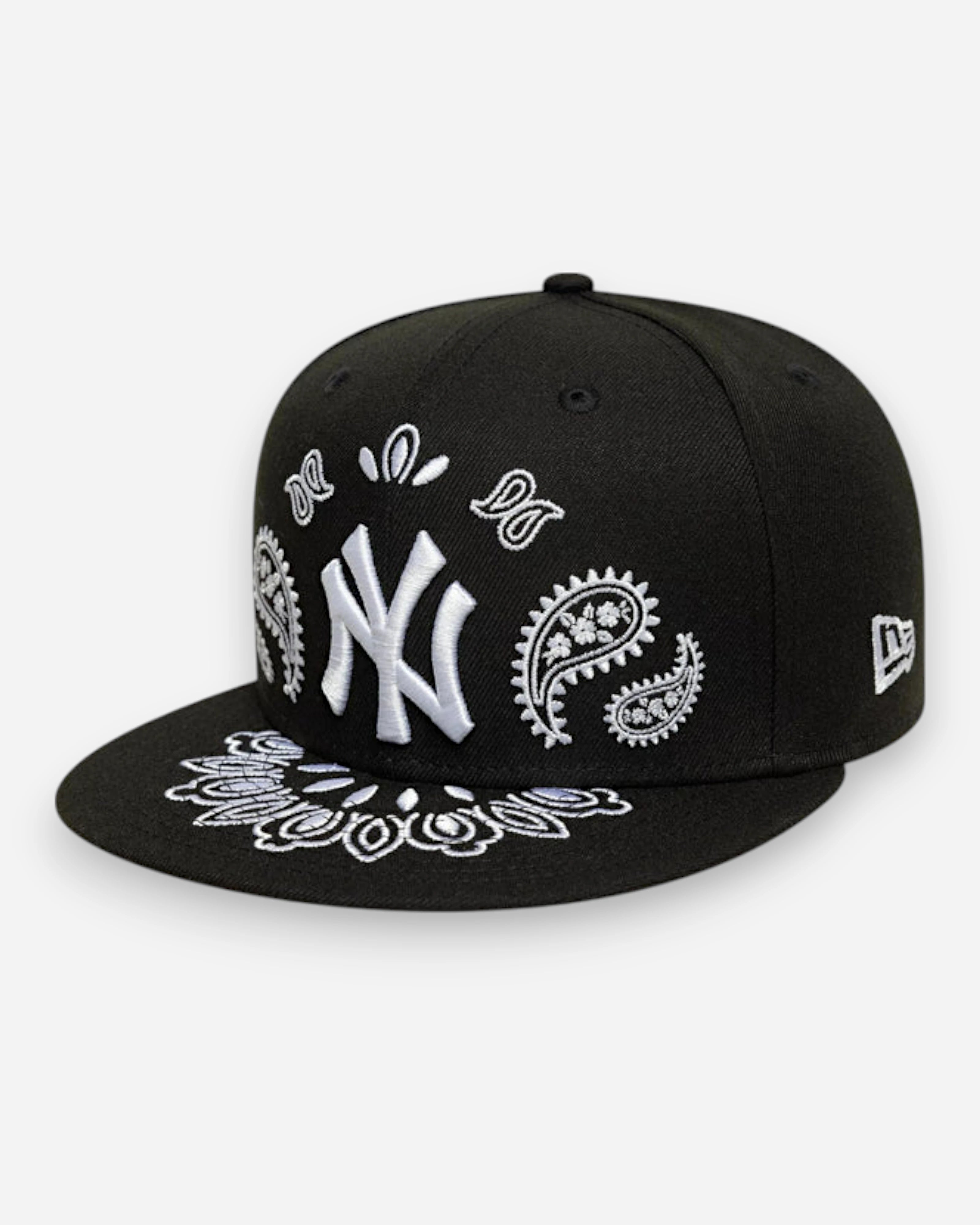 59FIFTY NY Yankees Paisley Design Black