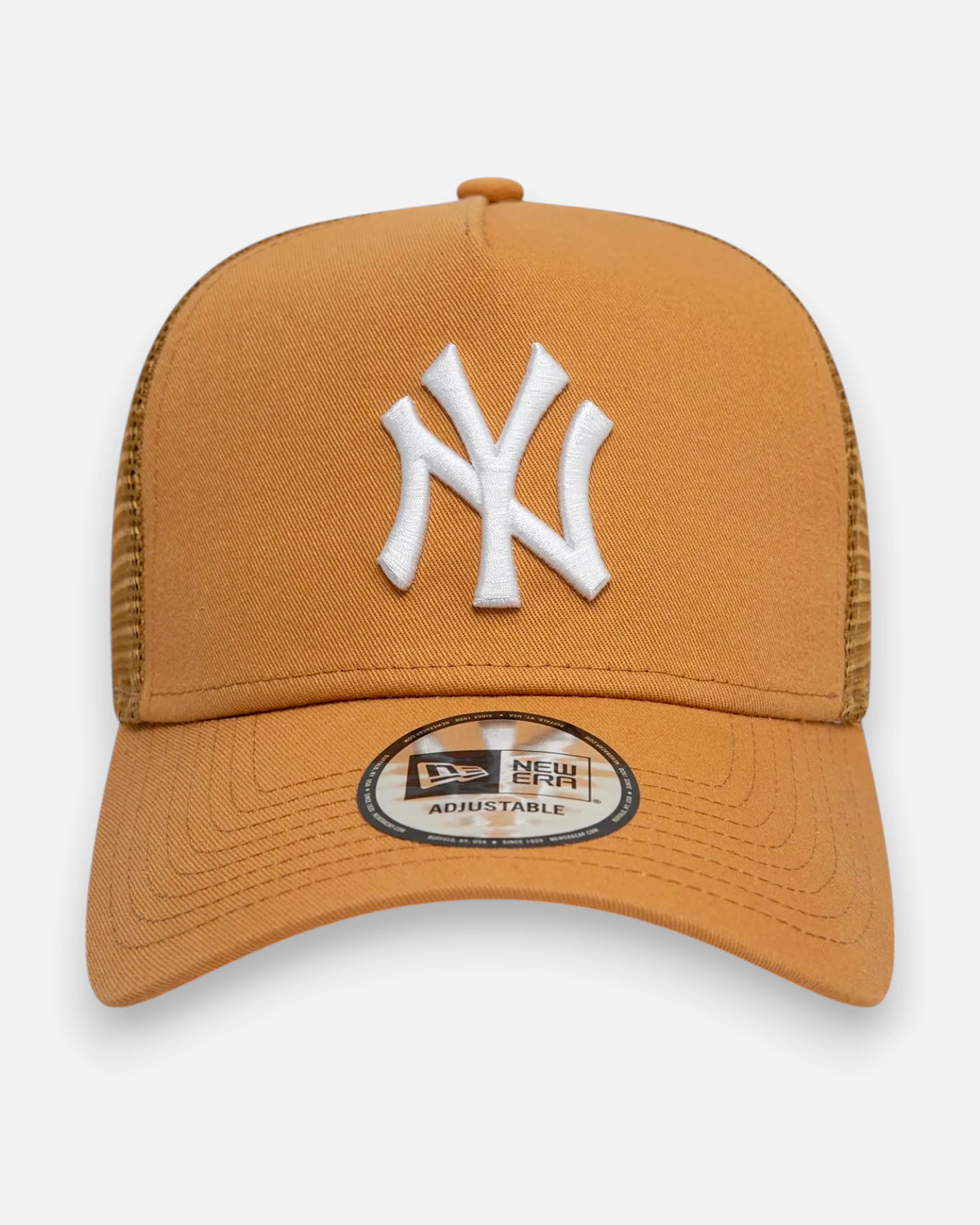 9FORTY A-Frame Trucker New York Yankees League Essential Brown