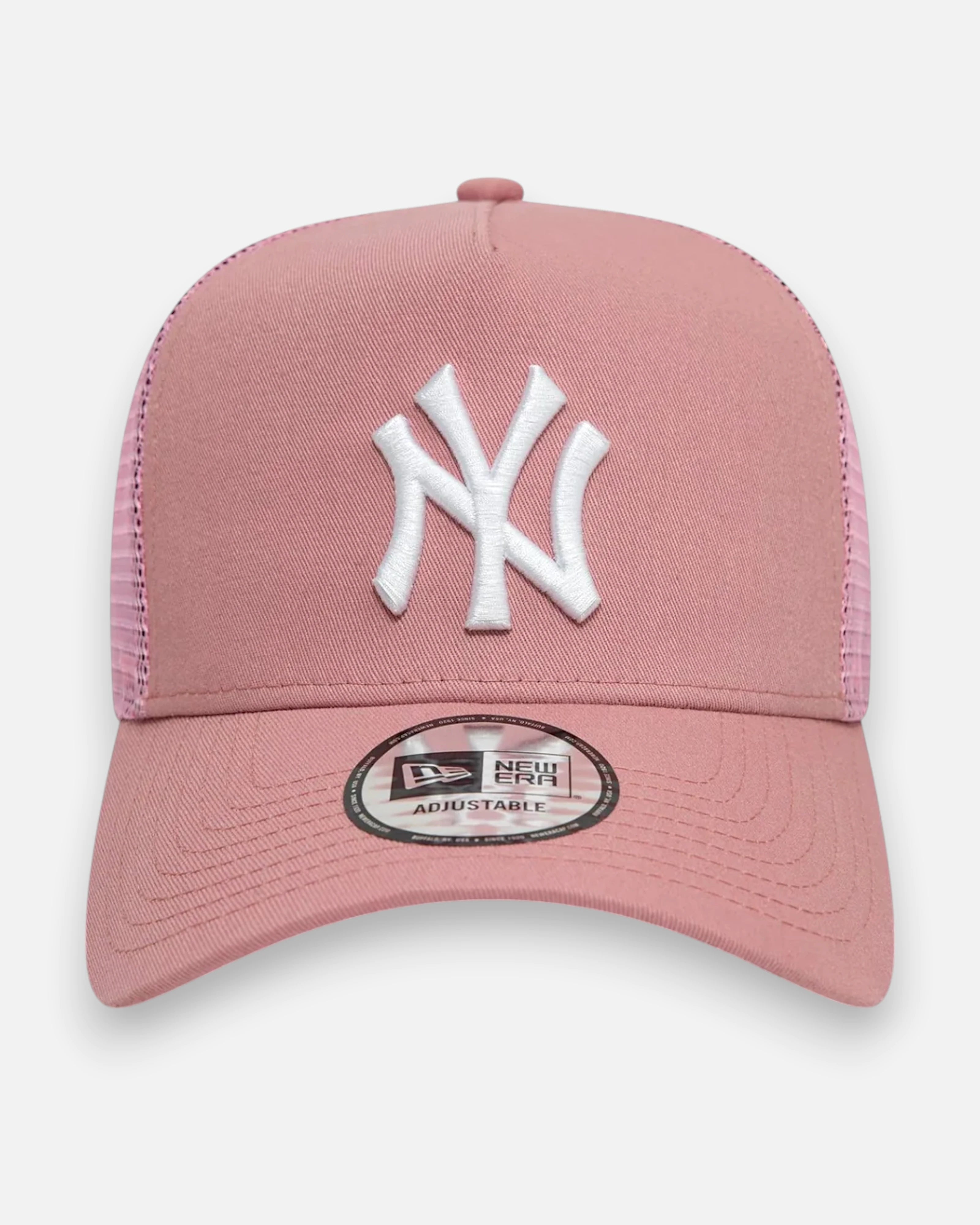 9FORTY Trucker New York Yankees League Essential Light Pink