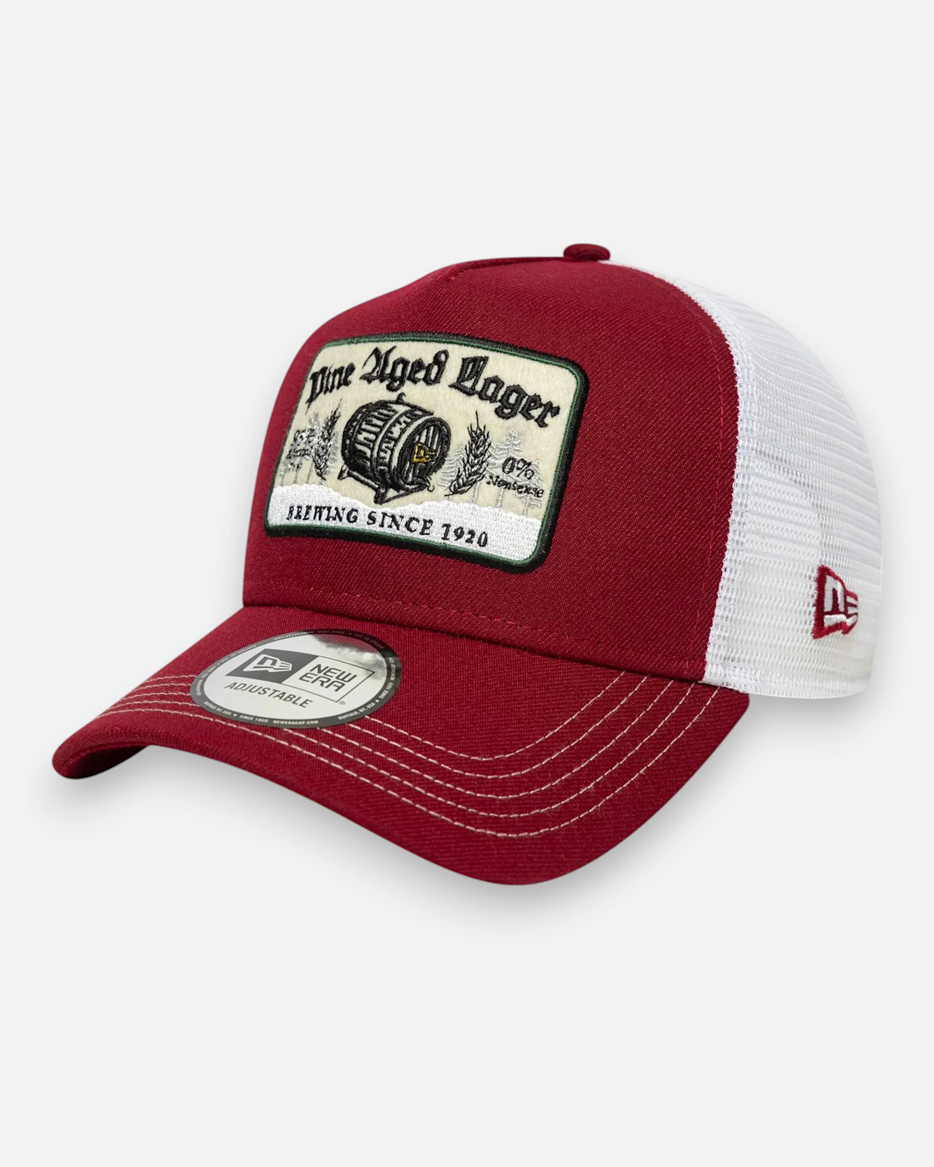 9FORTY A-Frame Trucker New Era Vintage Red