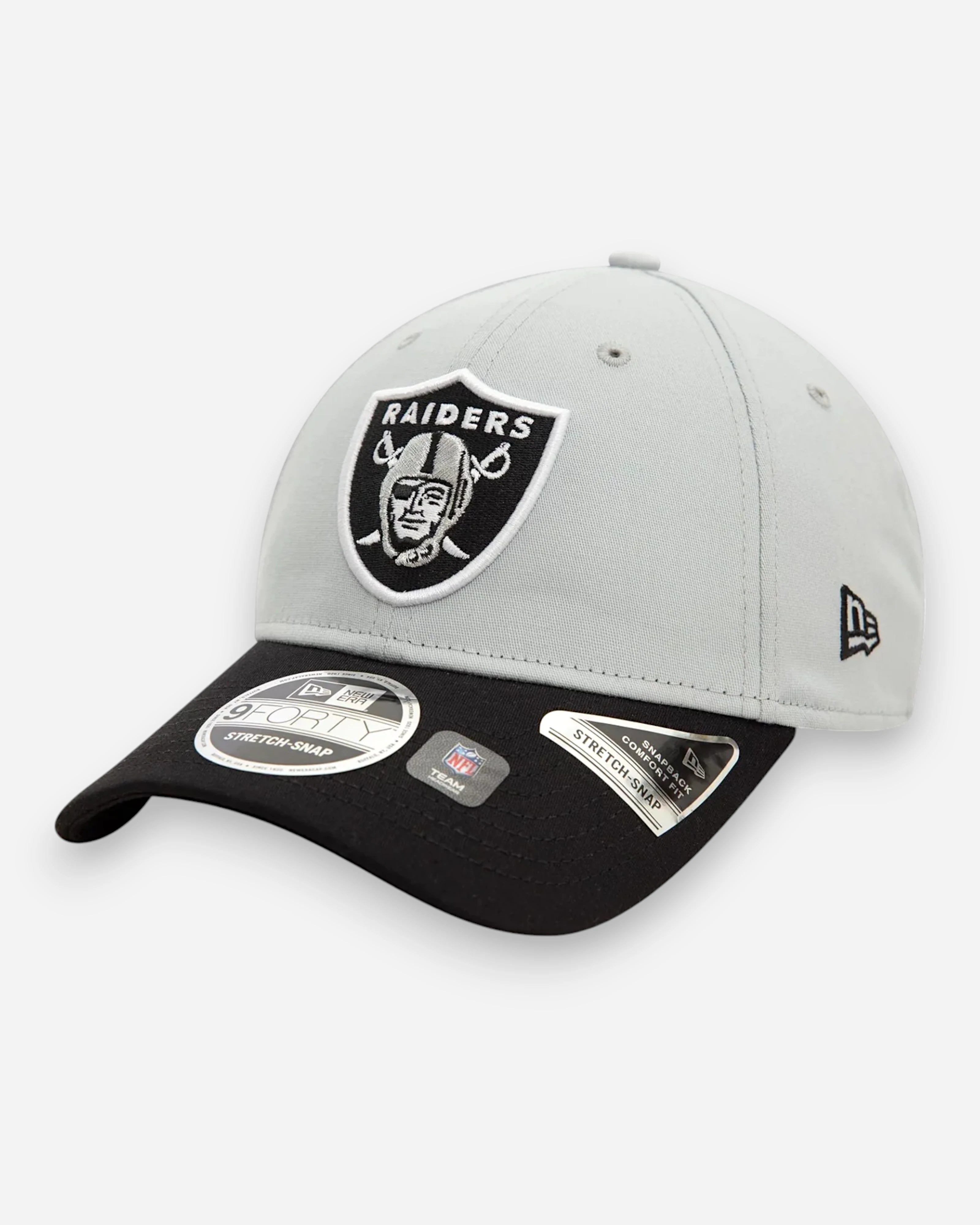 9FORTY Stretch Snap Las Vegas Raiders NFL Black / Grey