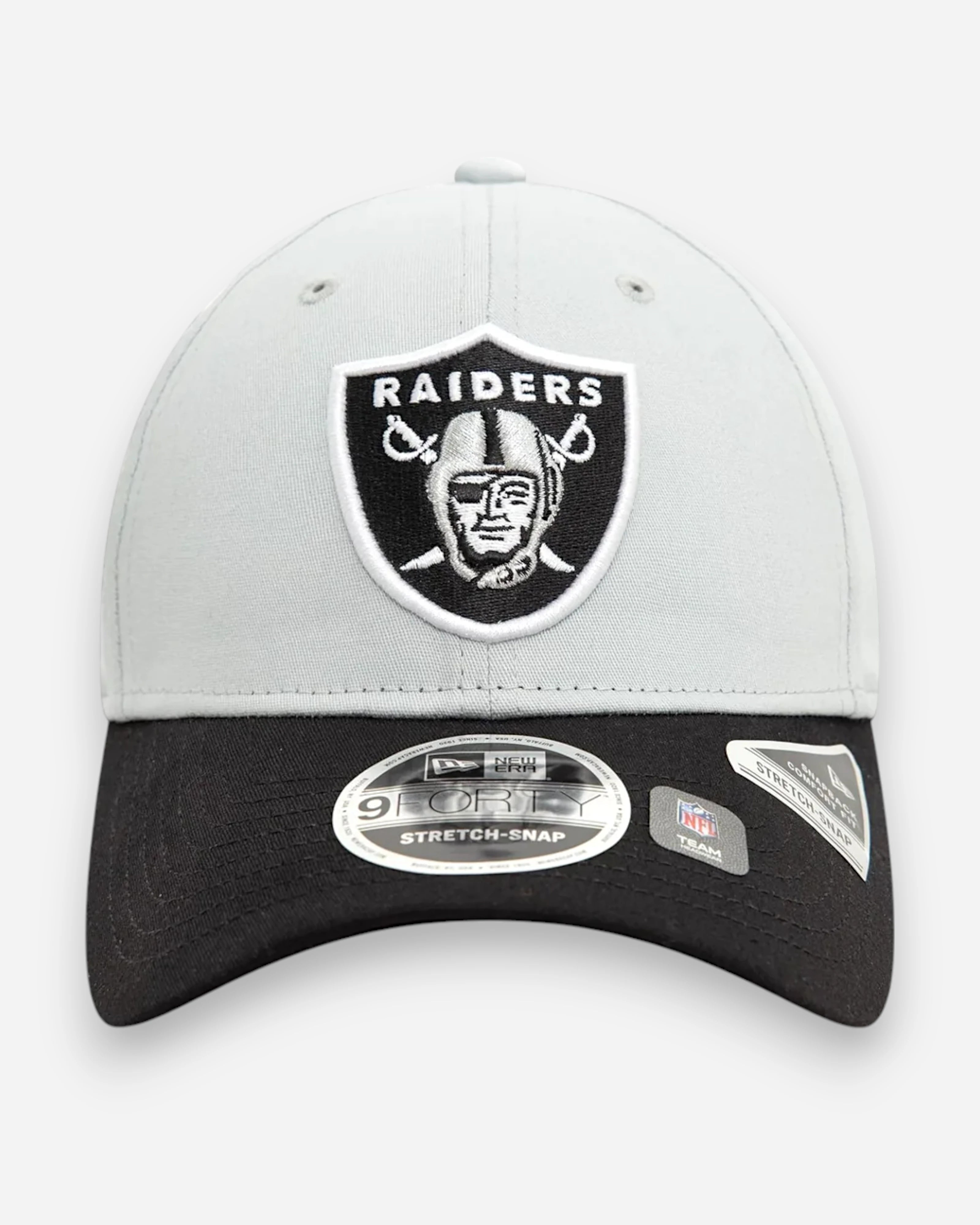 9FORTY Stretch Snap Las Vegas Raiders NFL Black / Grey