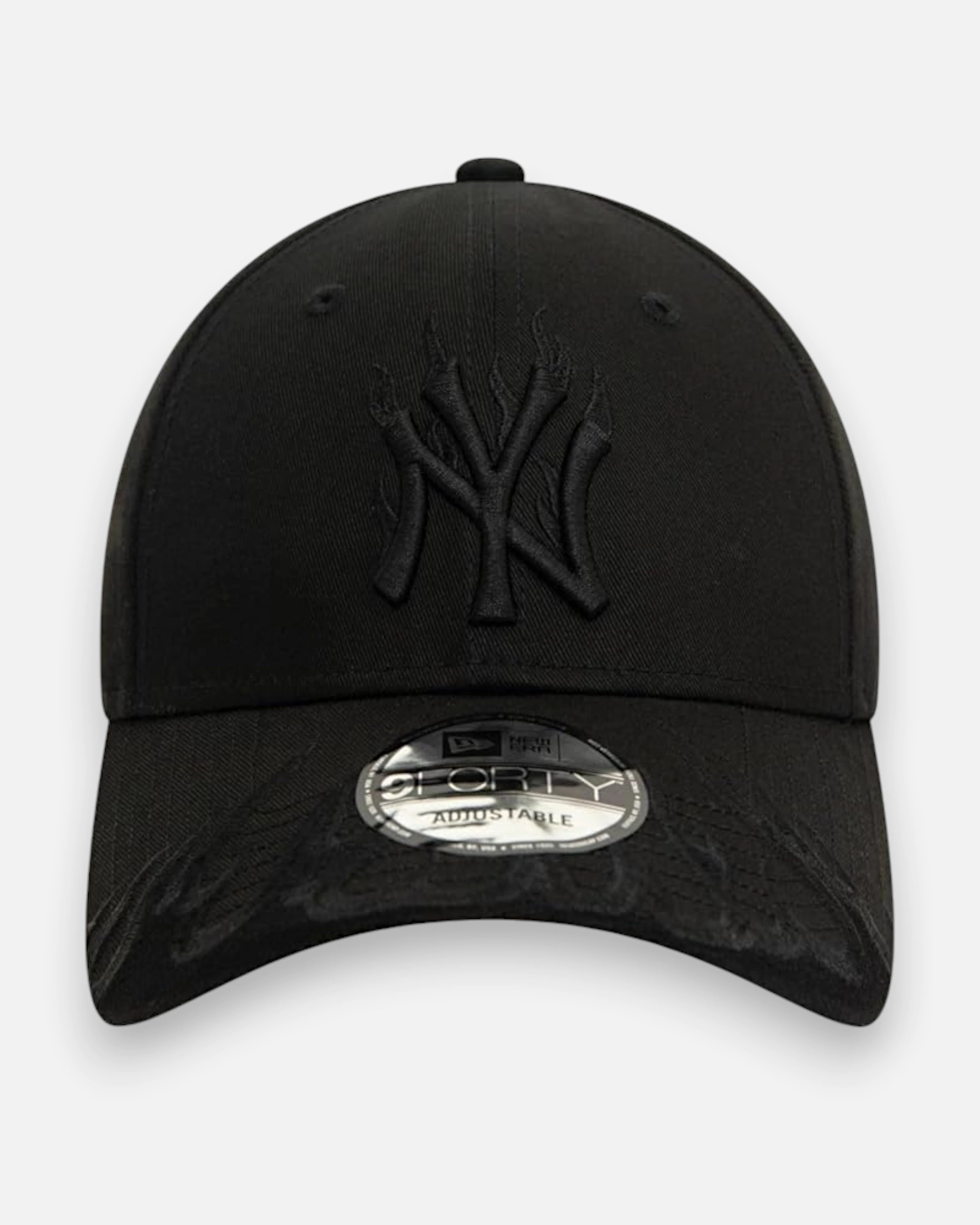 9FORTY NY Yankees Flame Black