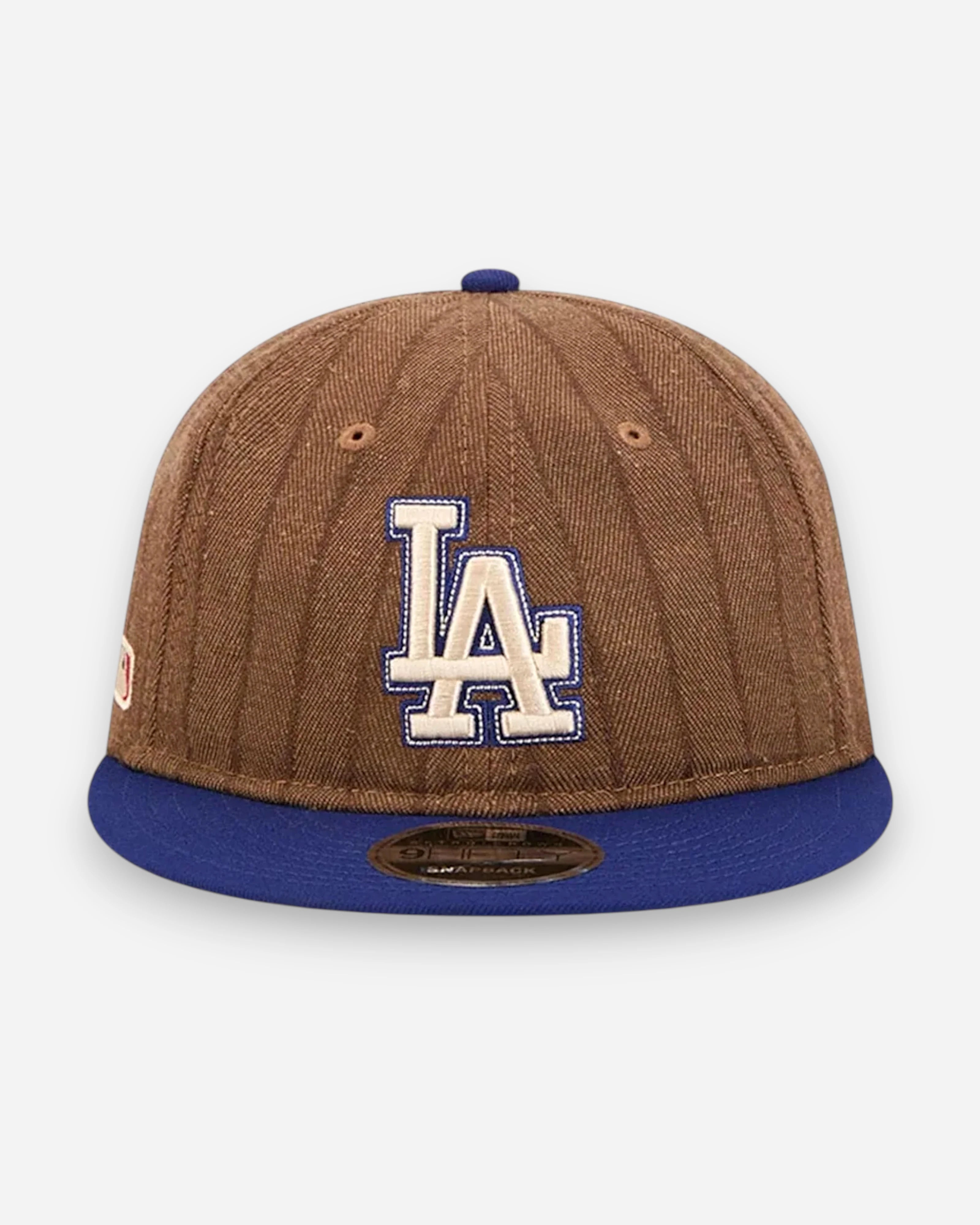 9FIFTY Retro Crown LA Dodgers Three Looms x MLB Wool Pinstripe