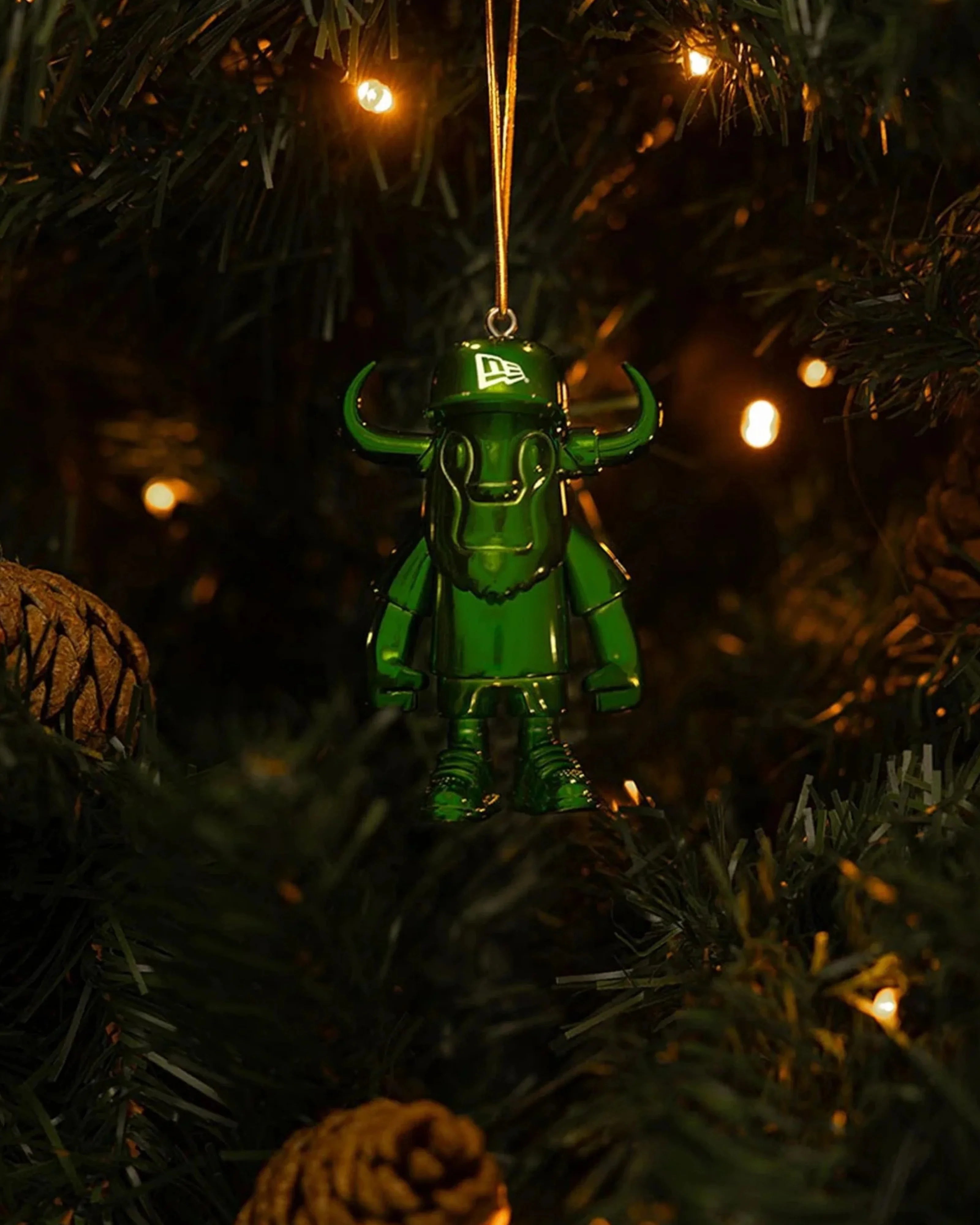 Uptempo x New Era Mini Mascotte Buffalo Festive Ffalo - Green