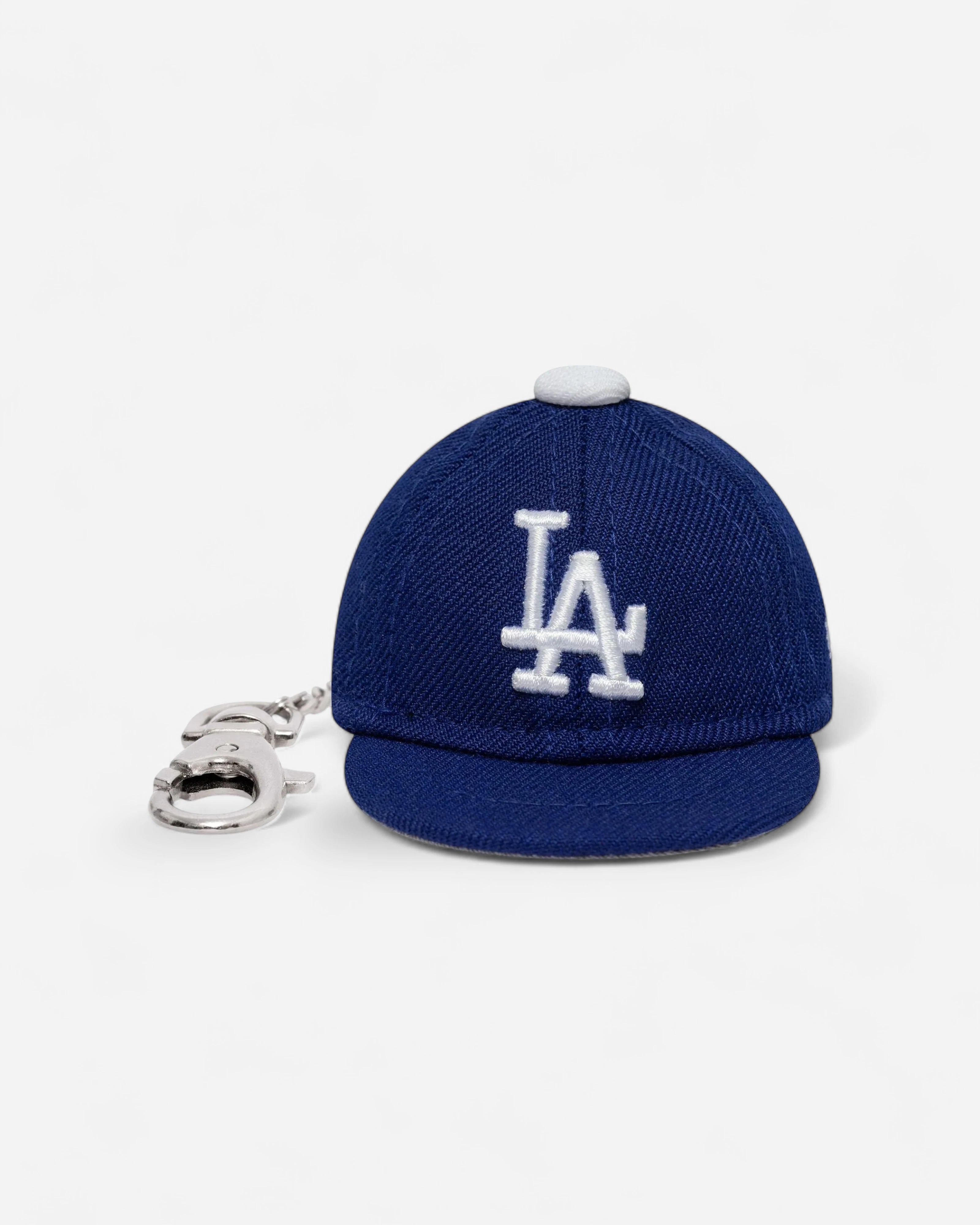 Portachiavi LA Dodgers MLB Mini Cap Blu Scuro