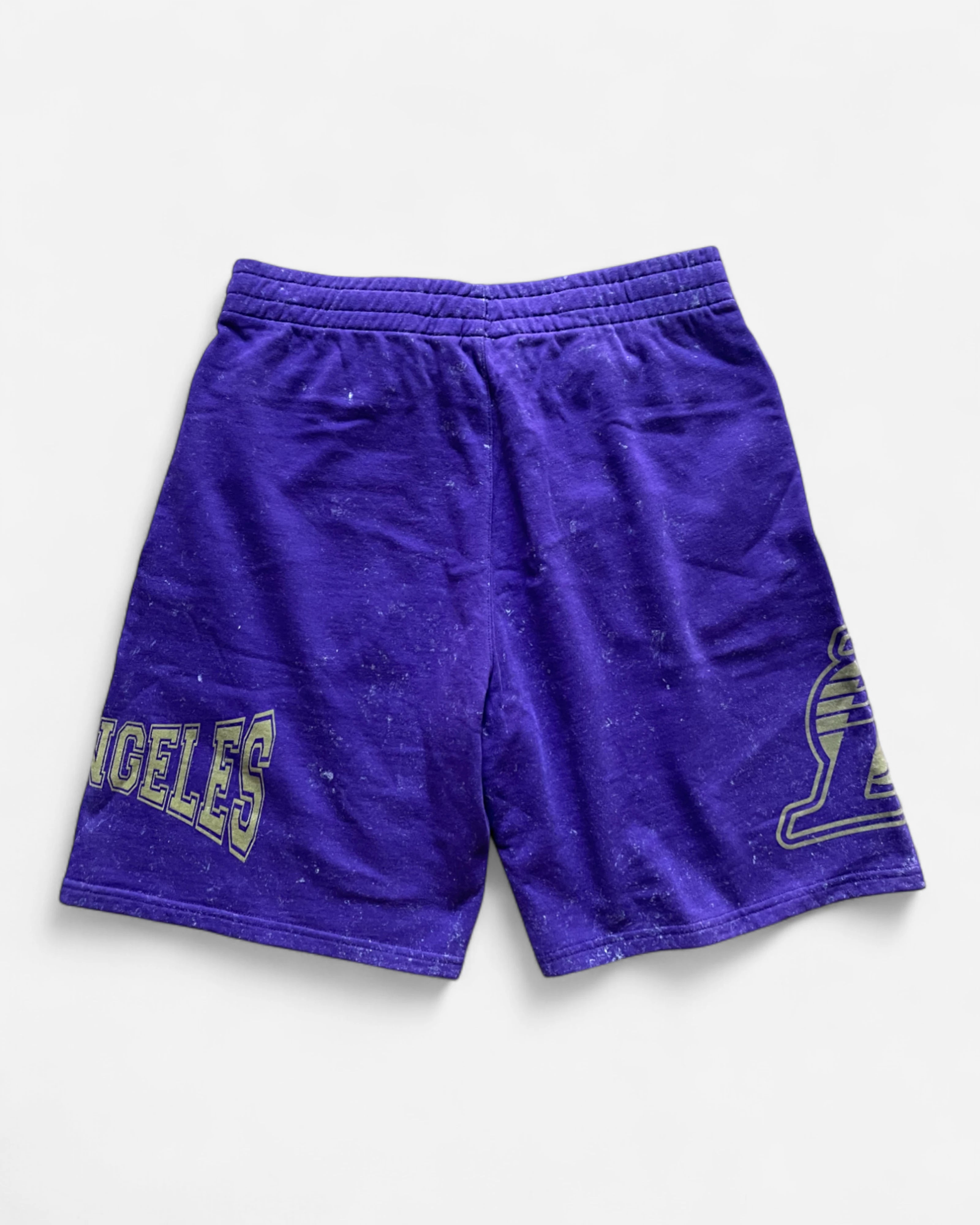 NBA Washed Pack Los Angeles Lakers Short Purple