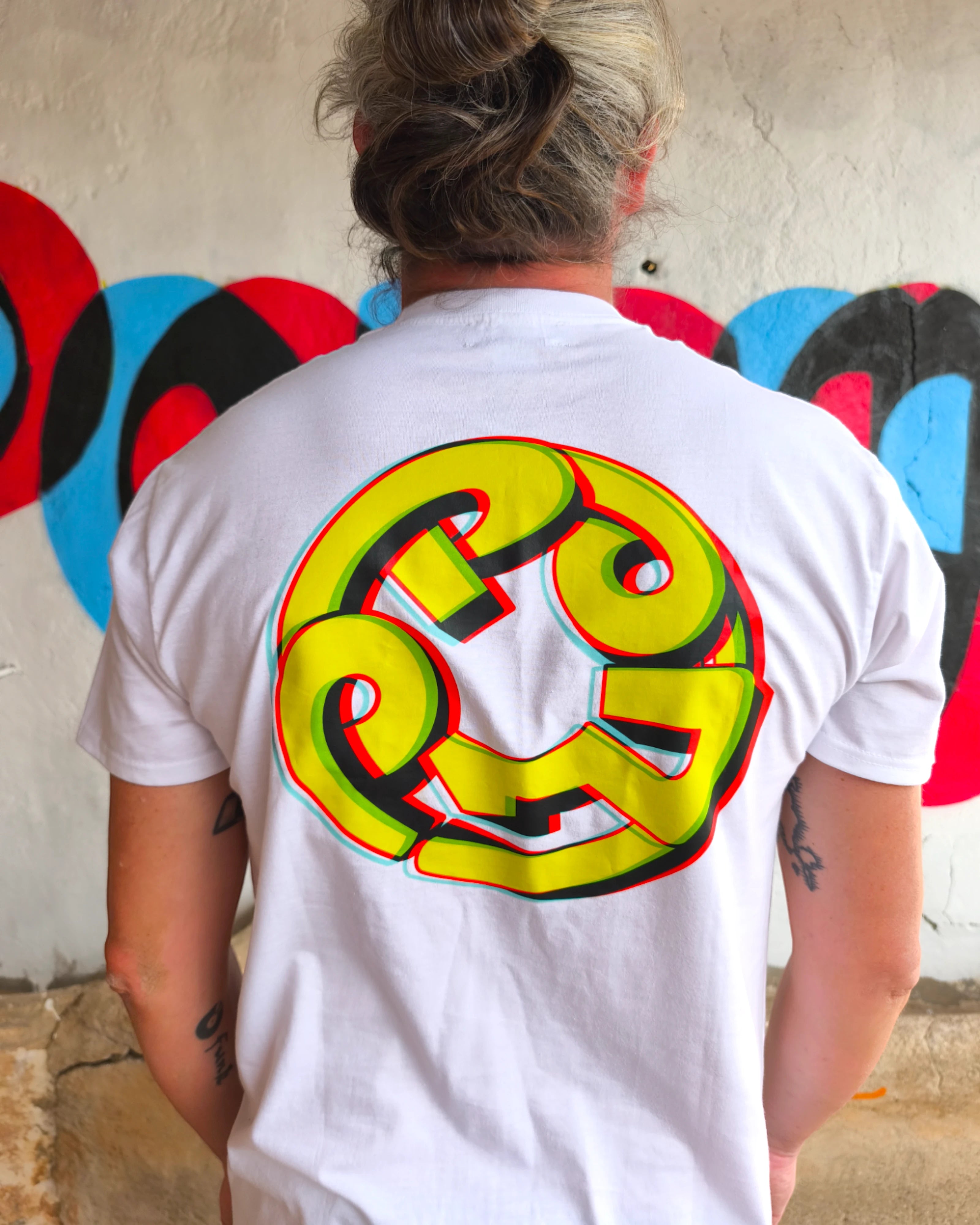 Pongo 3D Tee White