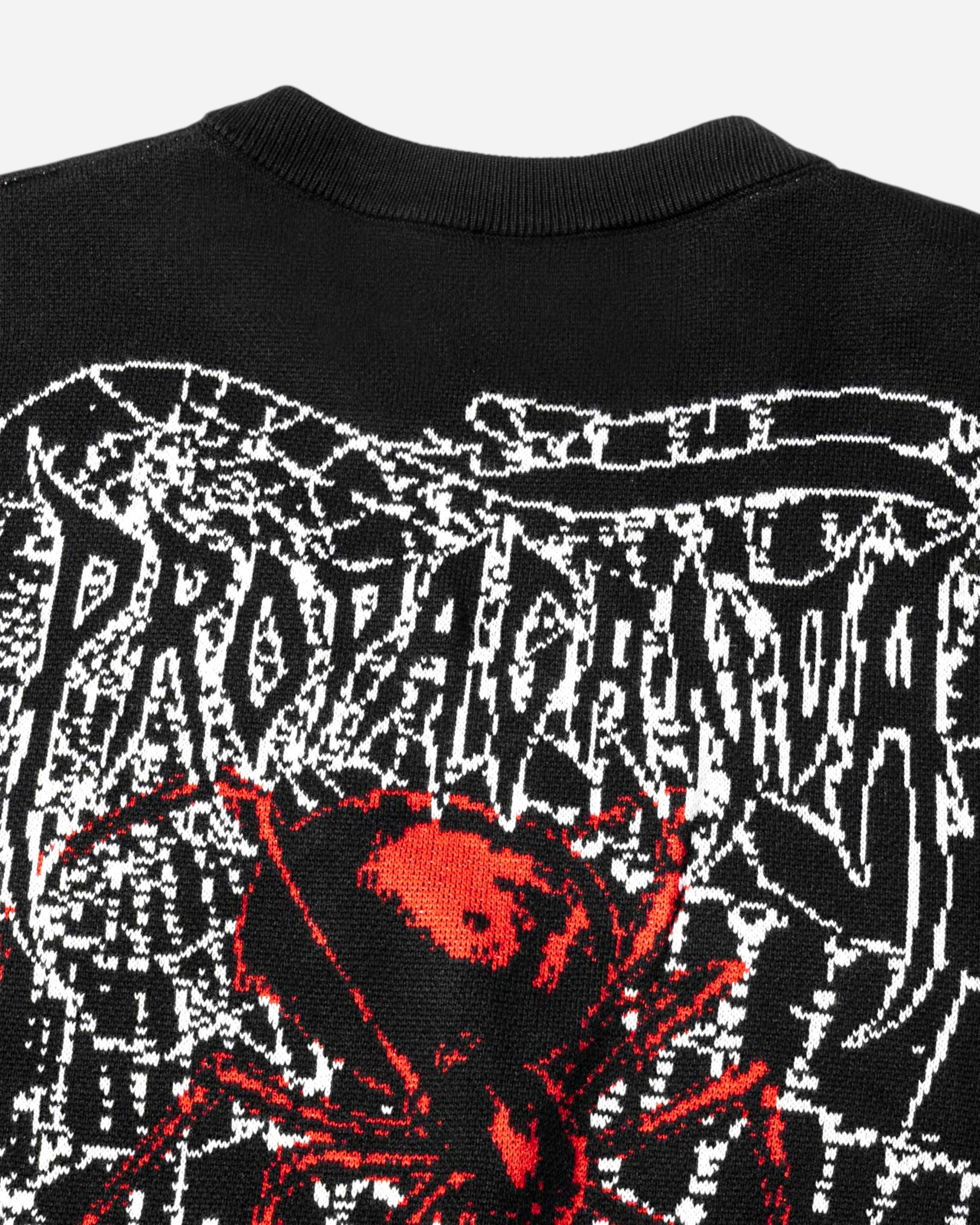 Ribs Spider Knitwear Black