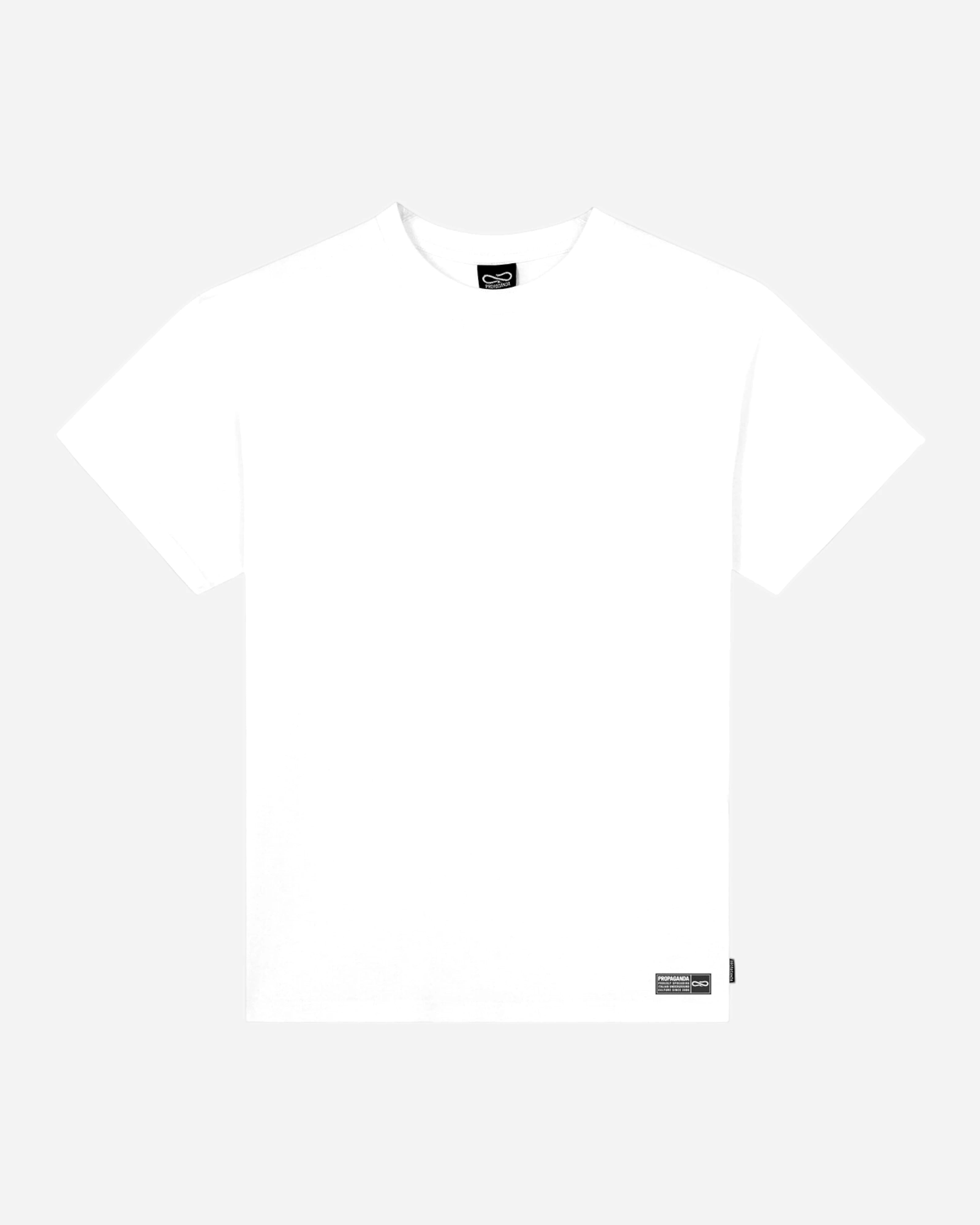 Label Bicolor T-shirt White