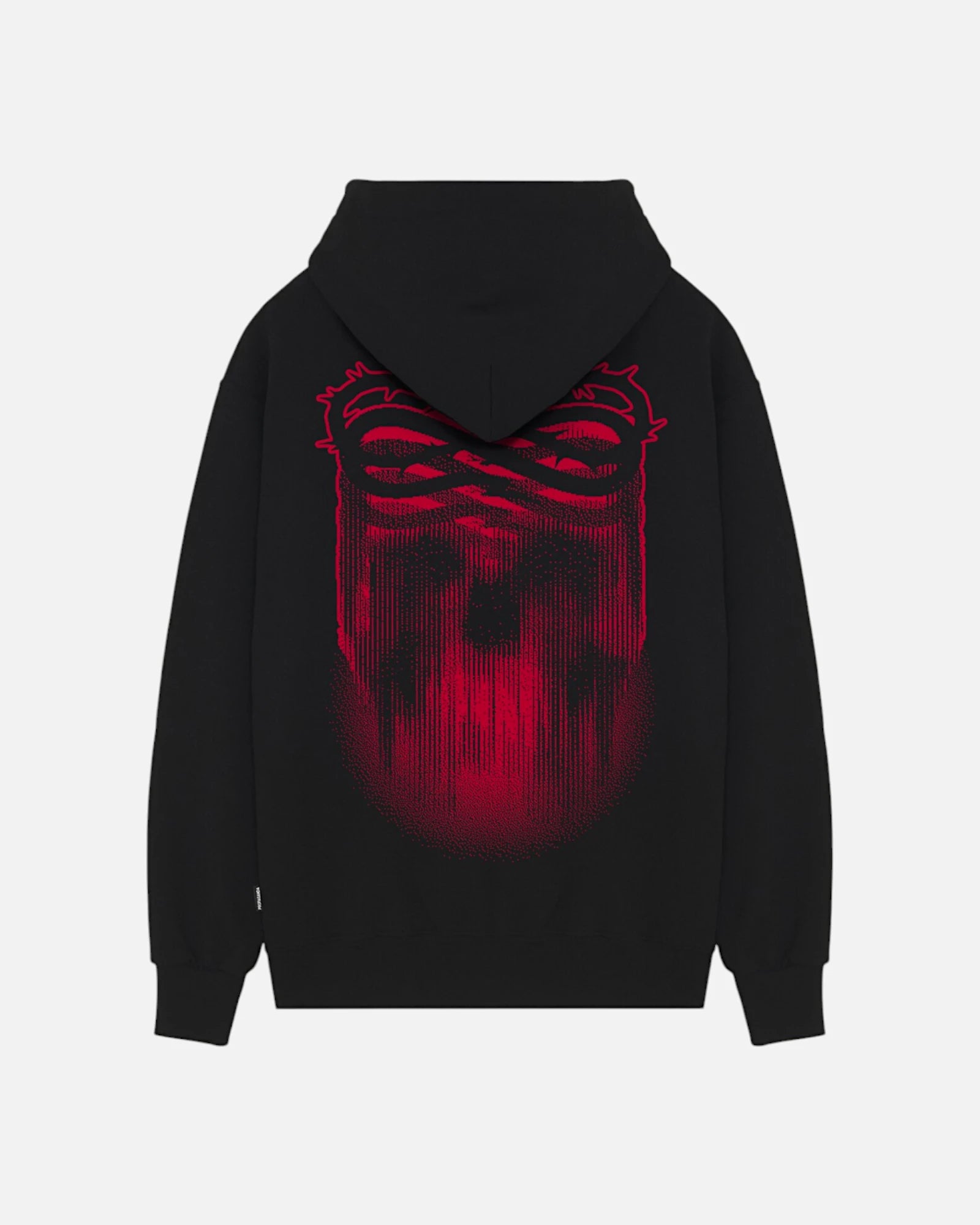 Ribs Crown Hoodie Black