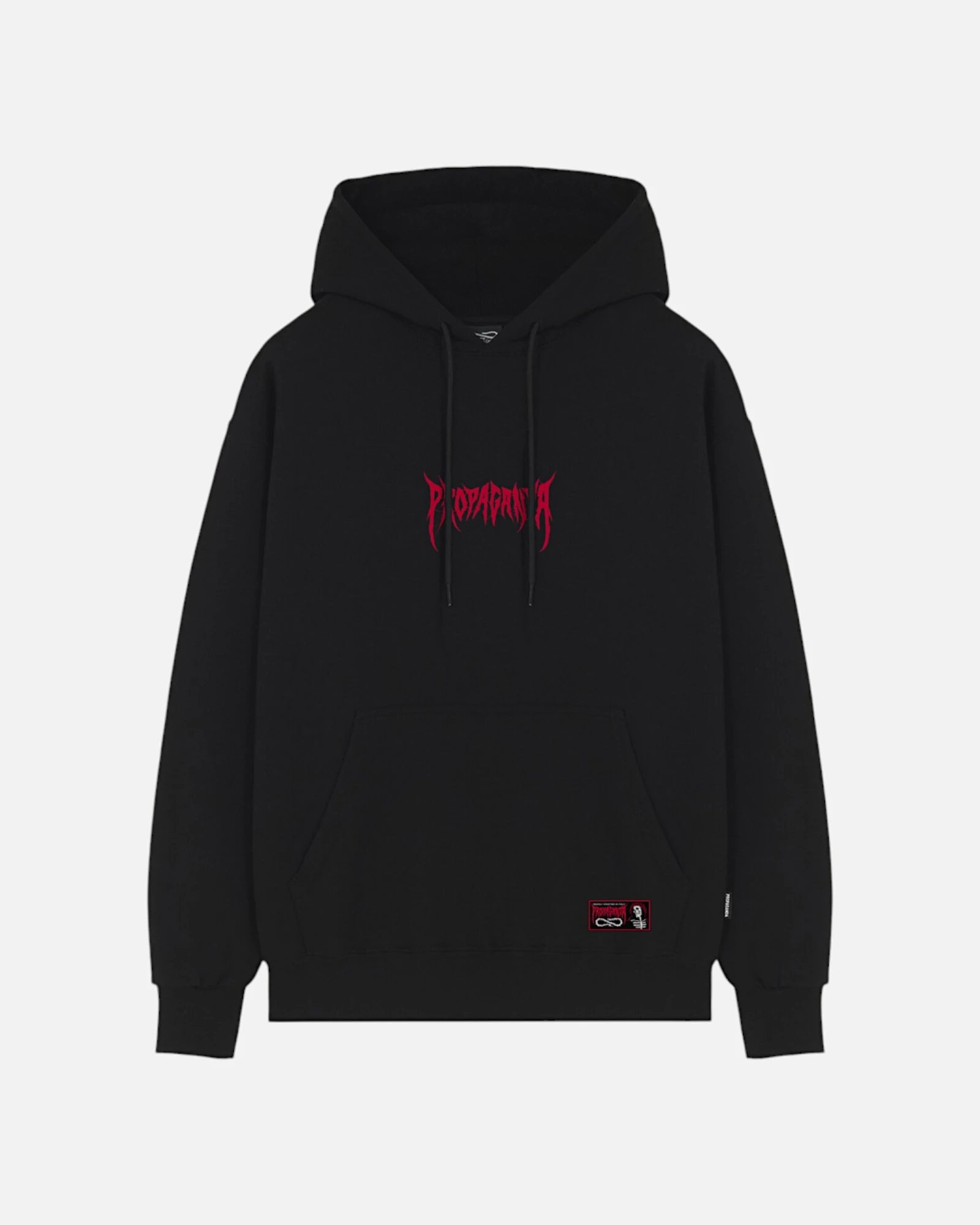 Ribs Crown Hoodie Black