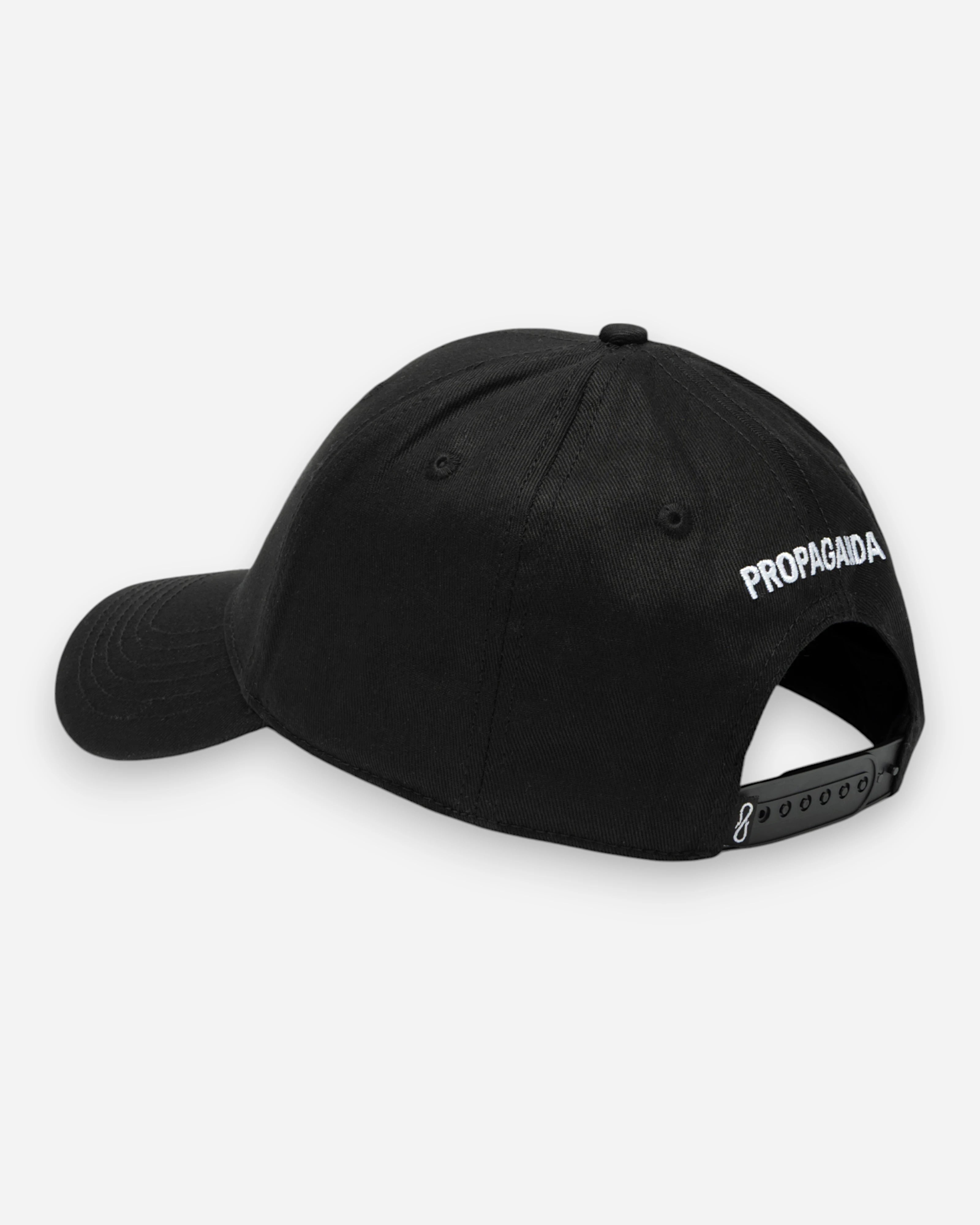 Propaganda Logo Snapback Black