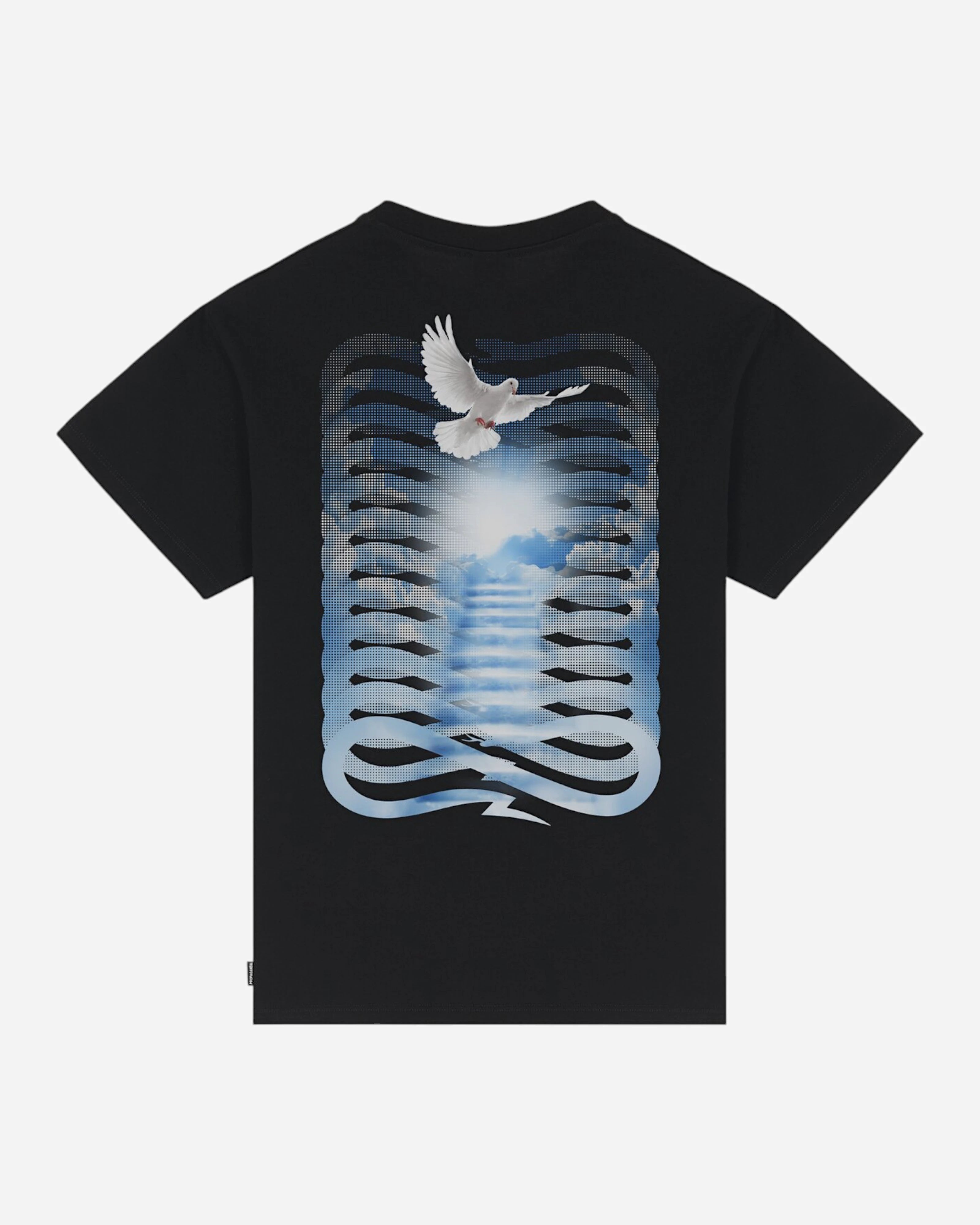 Ribs Stairway T-shirt Black