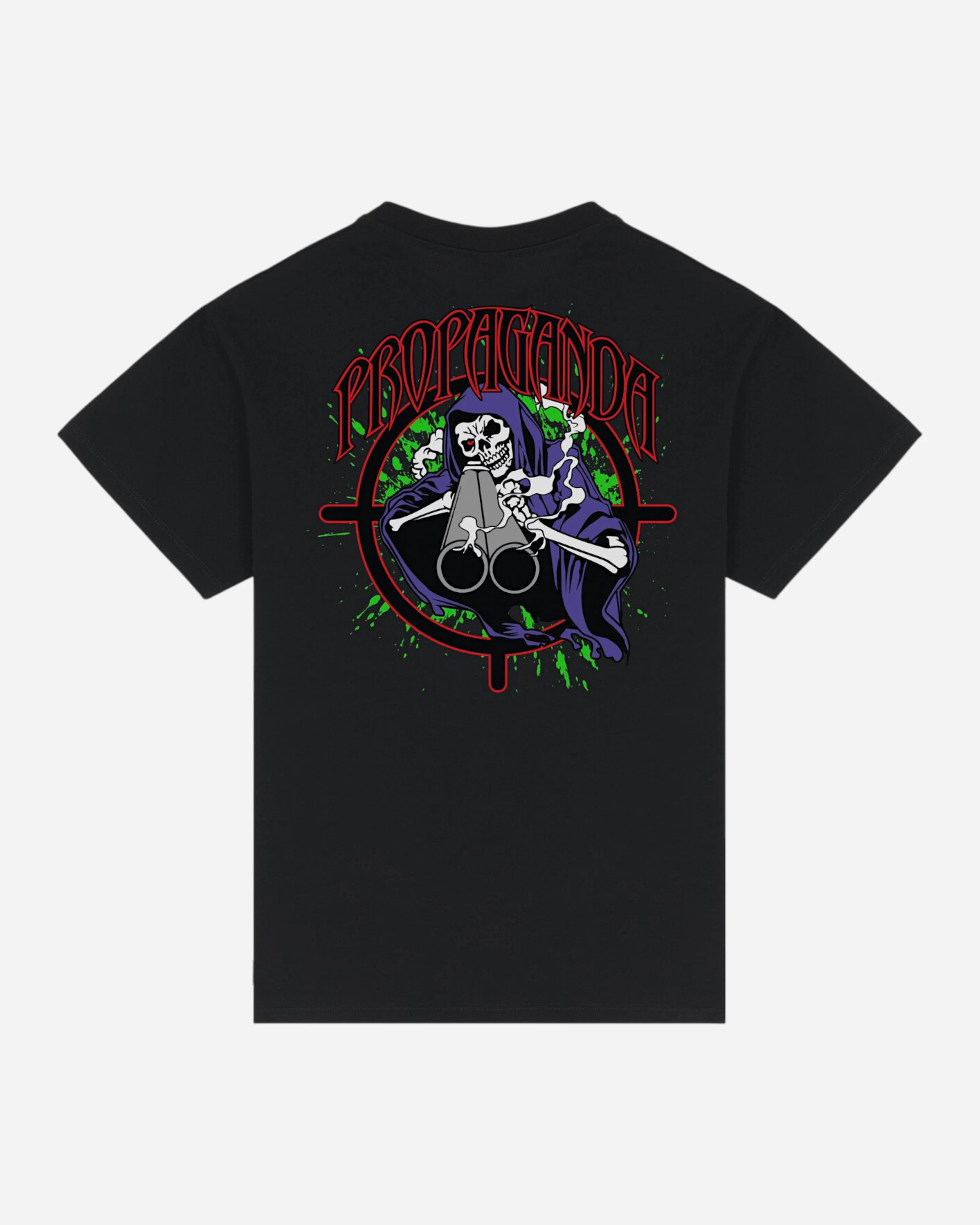 Triangle Shooter T-shirt Black