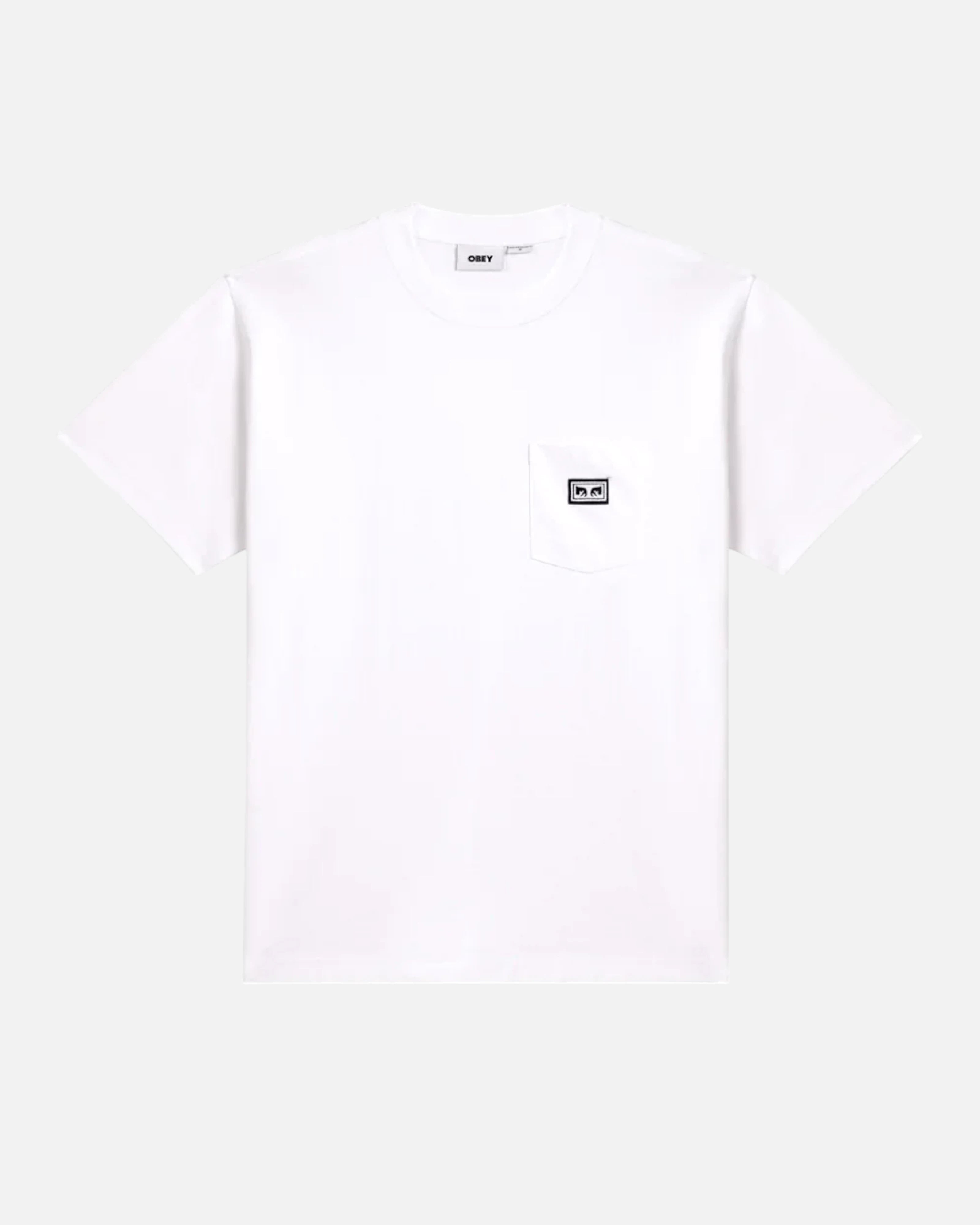 Established Works Eyes Pocket Tee White