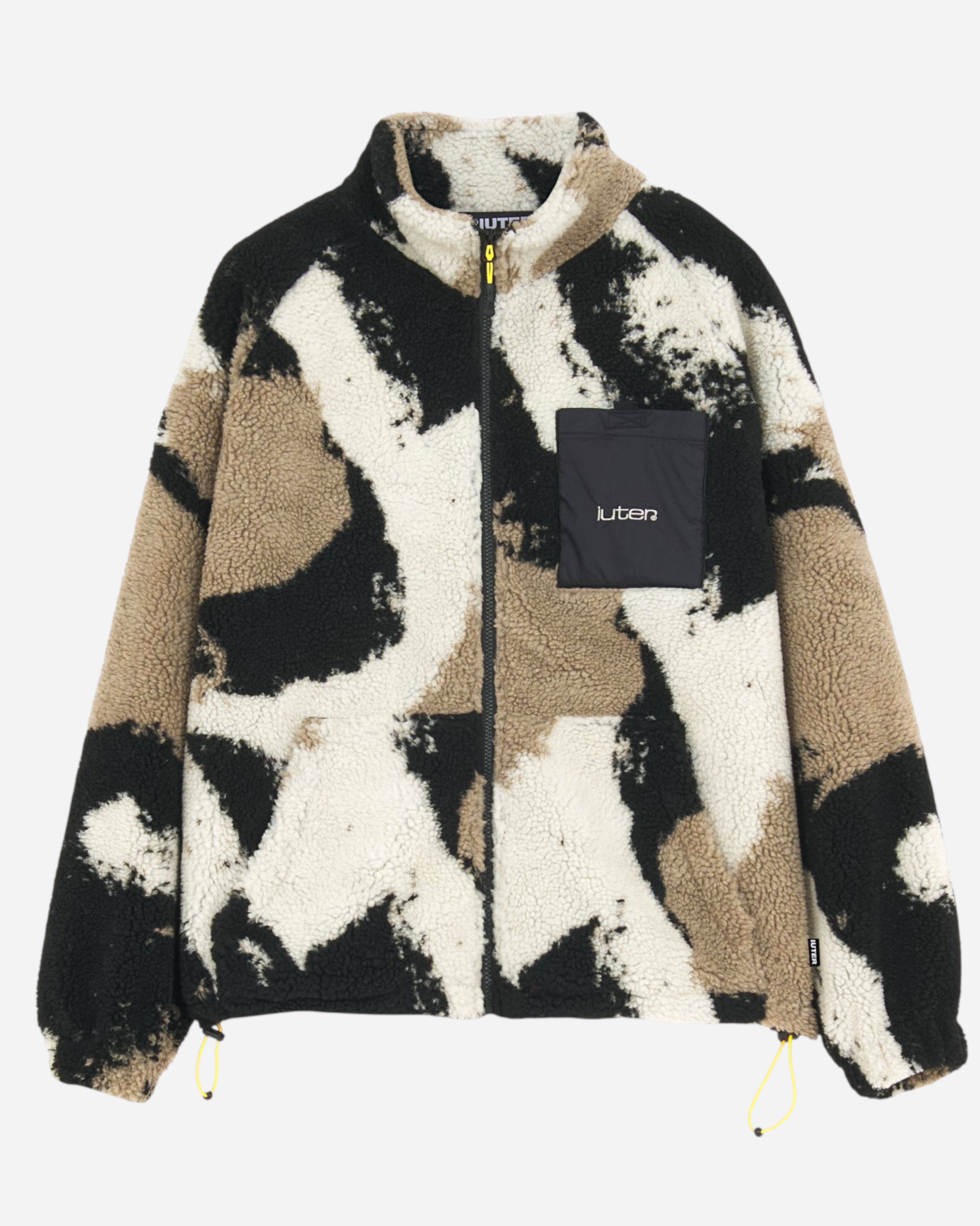 Iuter Tornado Fur Zip Neck Grey