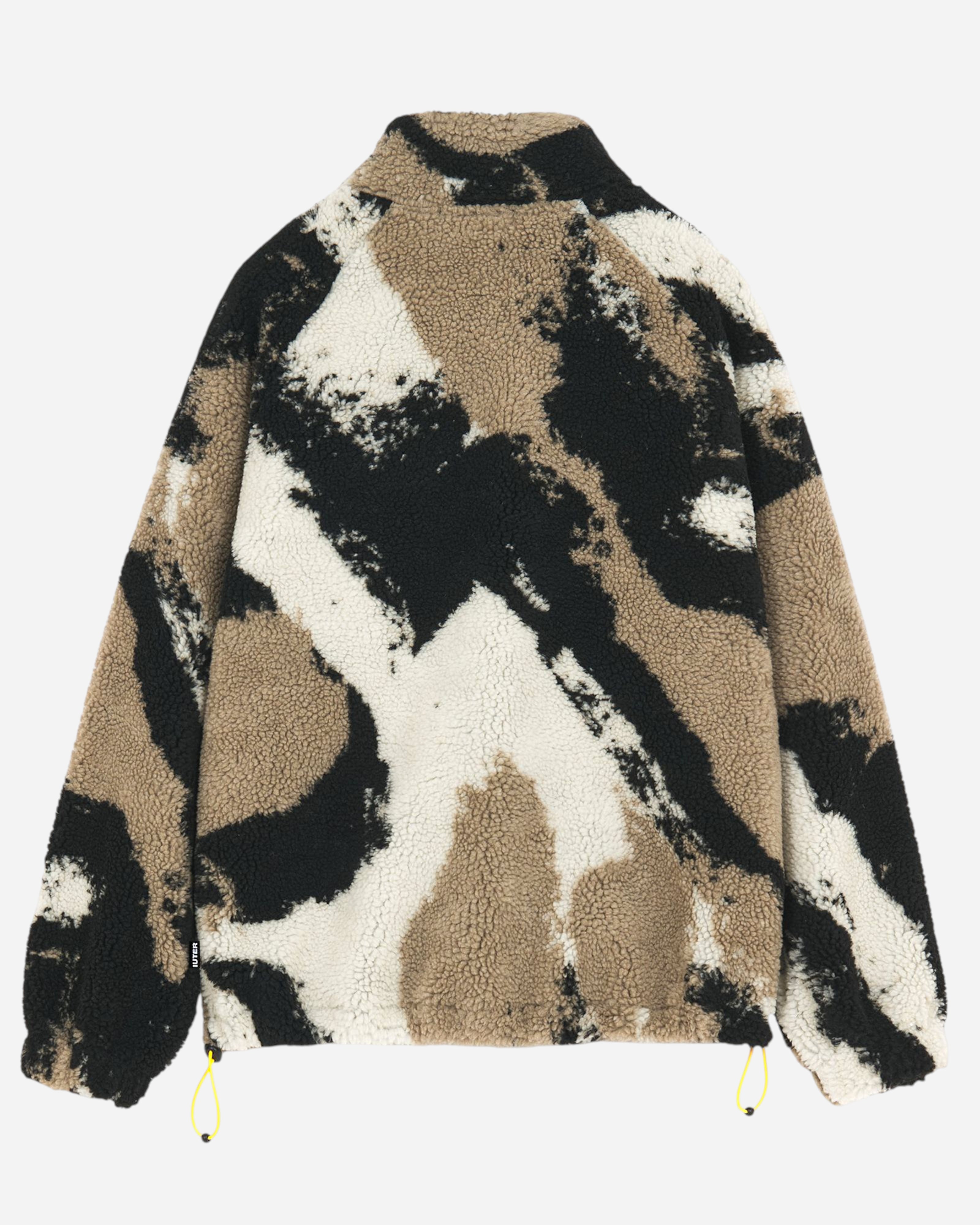 Iuter Tornado Fur Zip Neck Grey