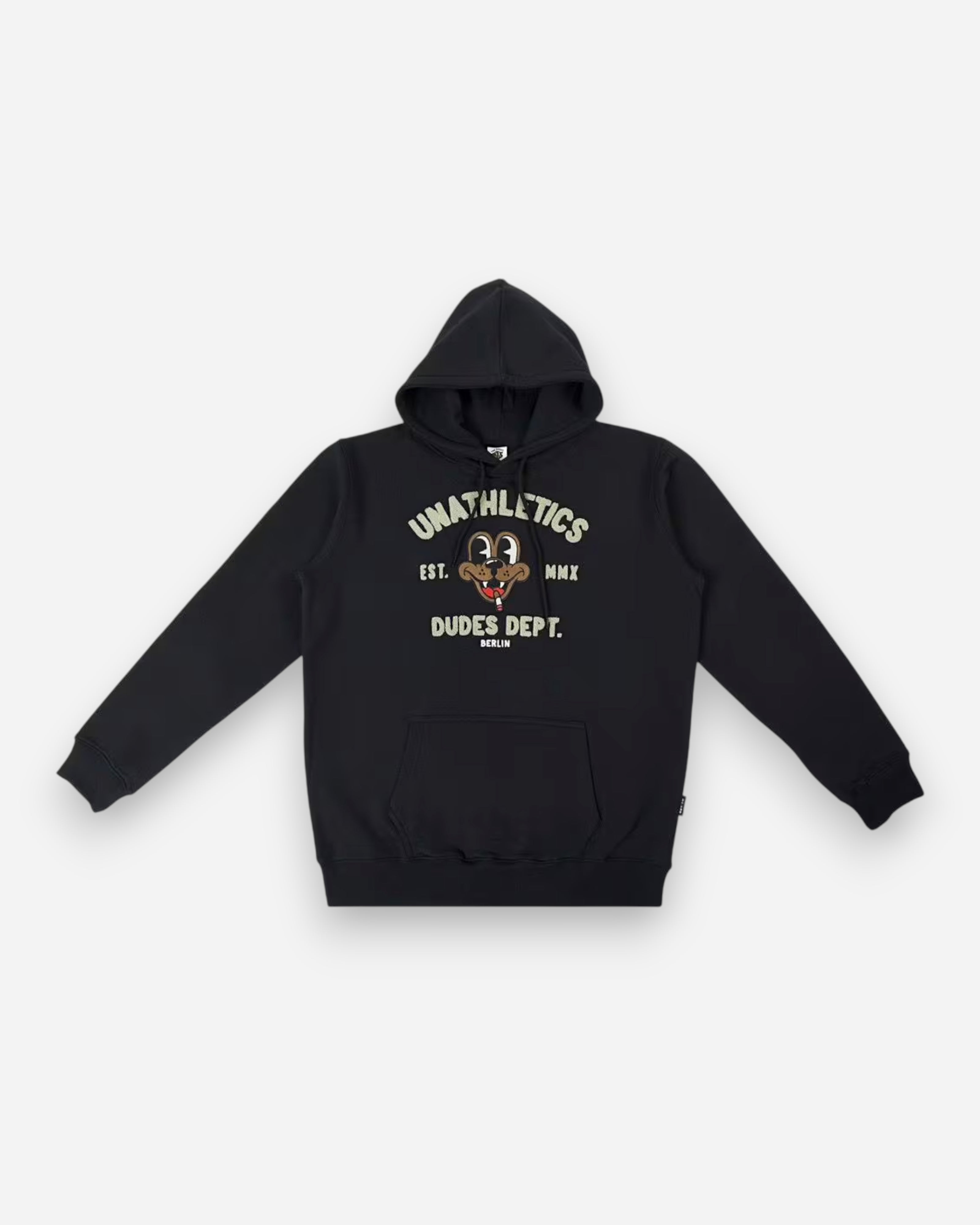 The Dudes Unathletics Dept Hoody Black