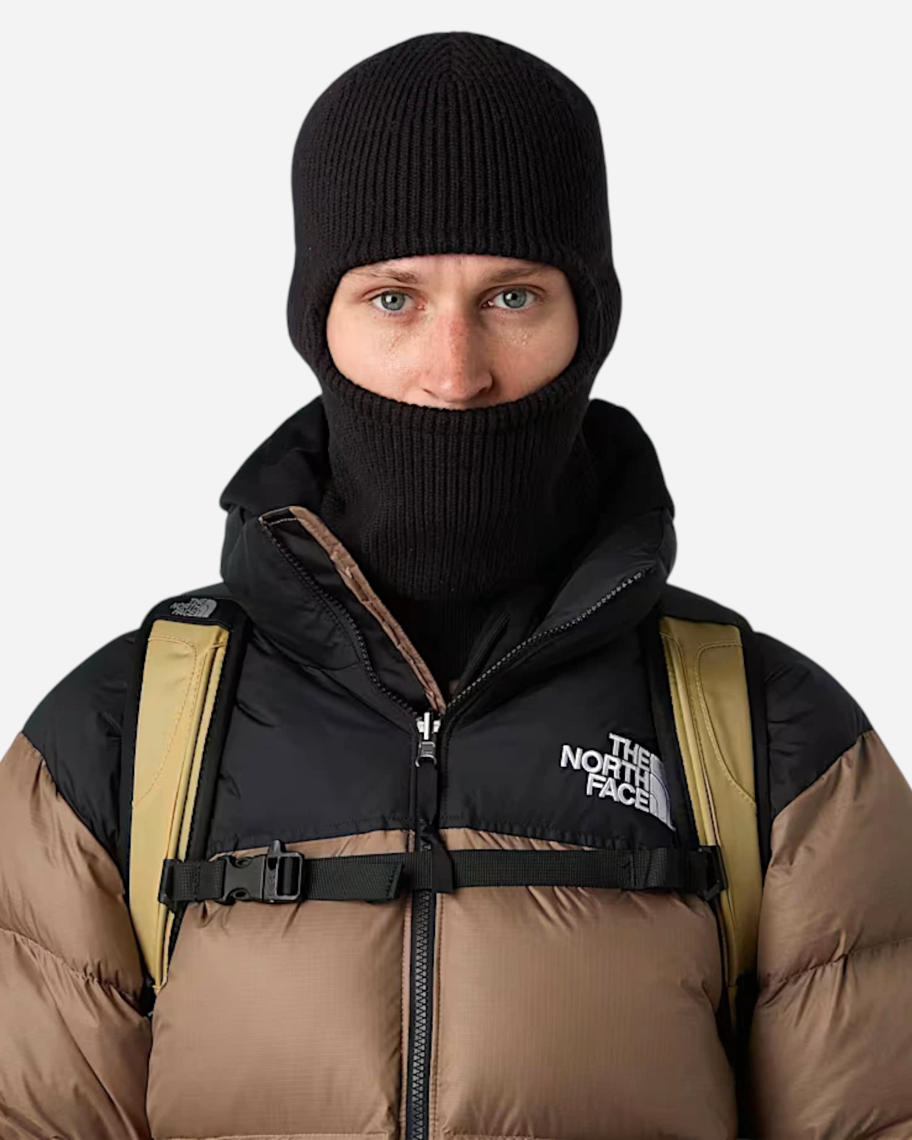 The North Face Logo Box Knit Balaclava Scaldacollo