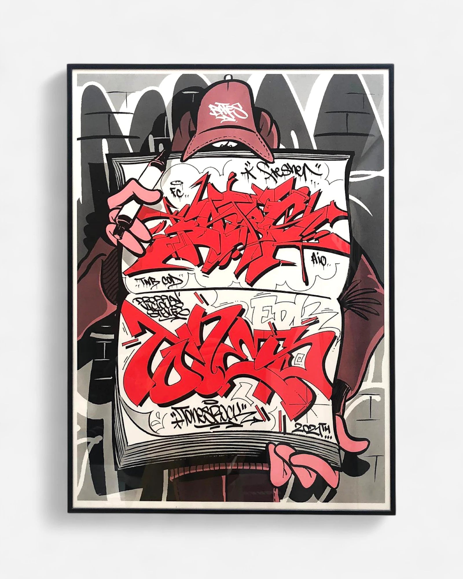 "The Blackbook Style" by Tones x Bates 50x70 Print
