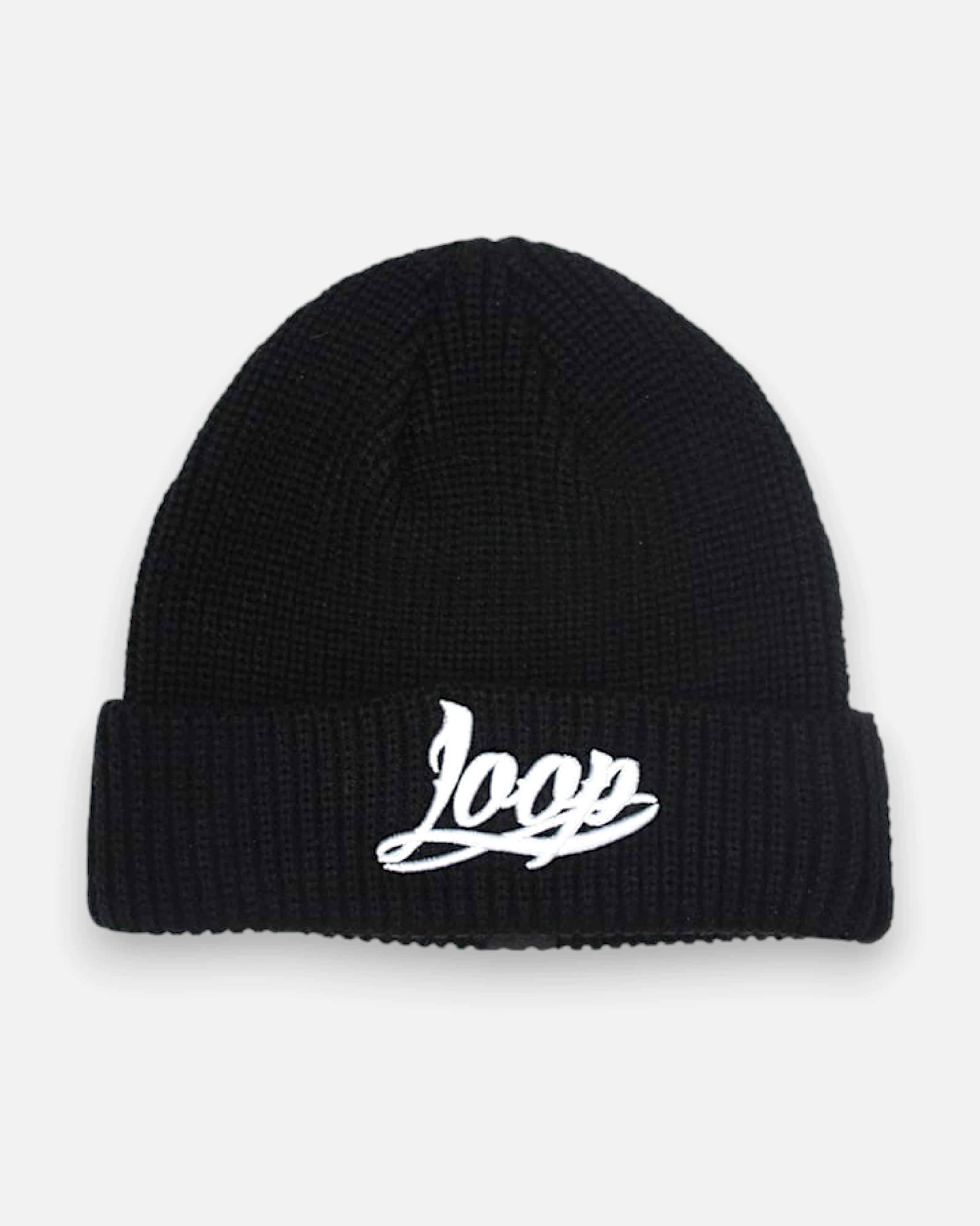 Loop x Wrung Base Logo Beanie Black