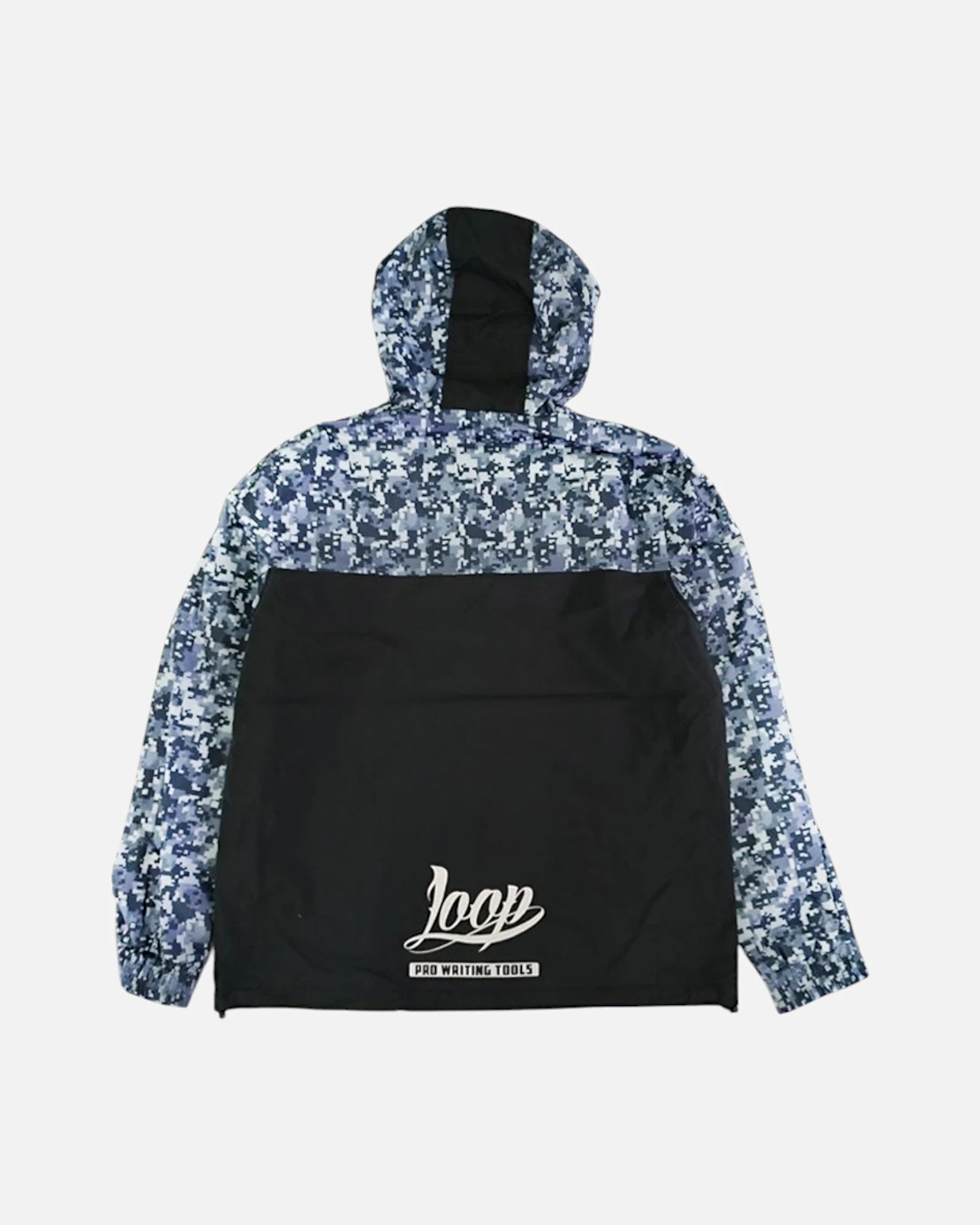 Loop Colors Windbreaker Camo Blue